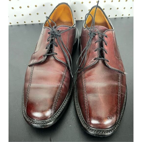 Allen Edmonds Hillcrest Leather Blucher Bicycle Toe Dress Shoe size 10 main image 6